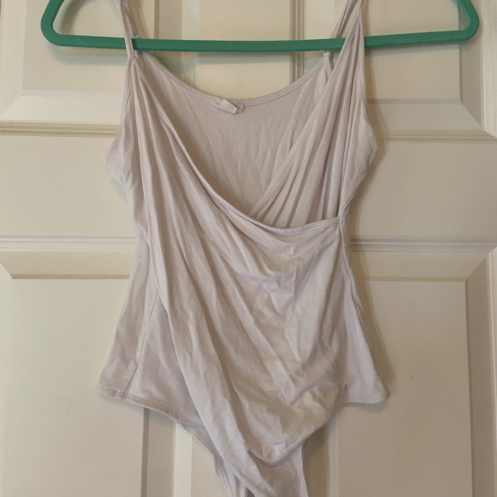 Simple White Bodysuit
